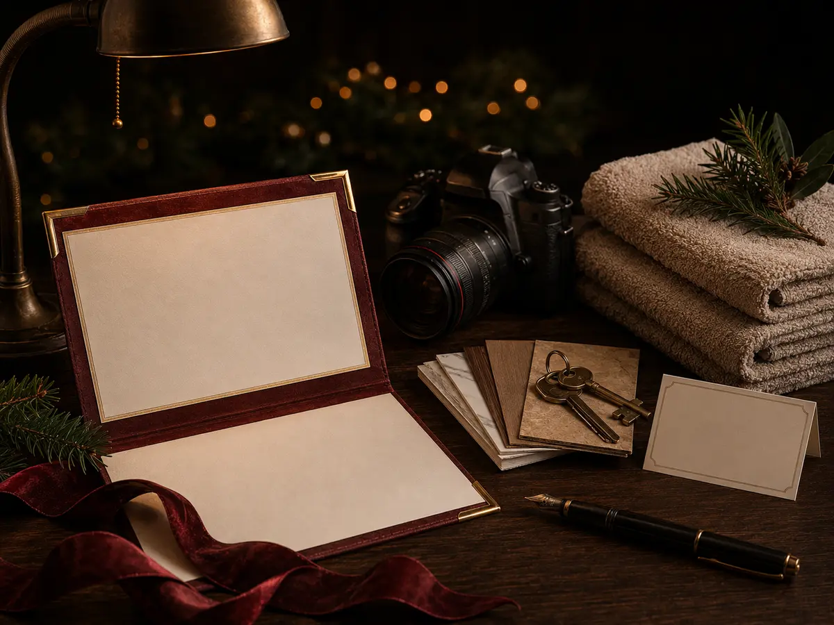 Professional service and gift certificate ideas